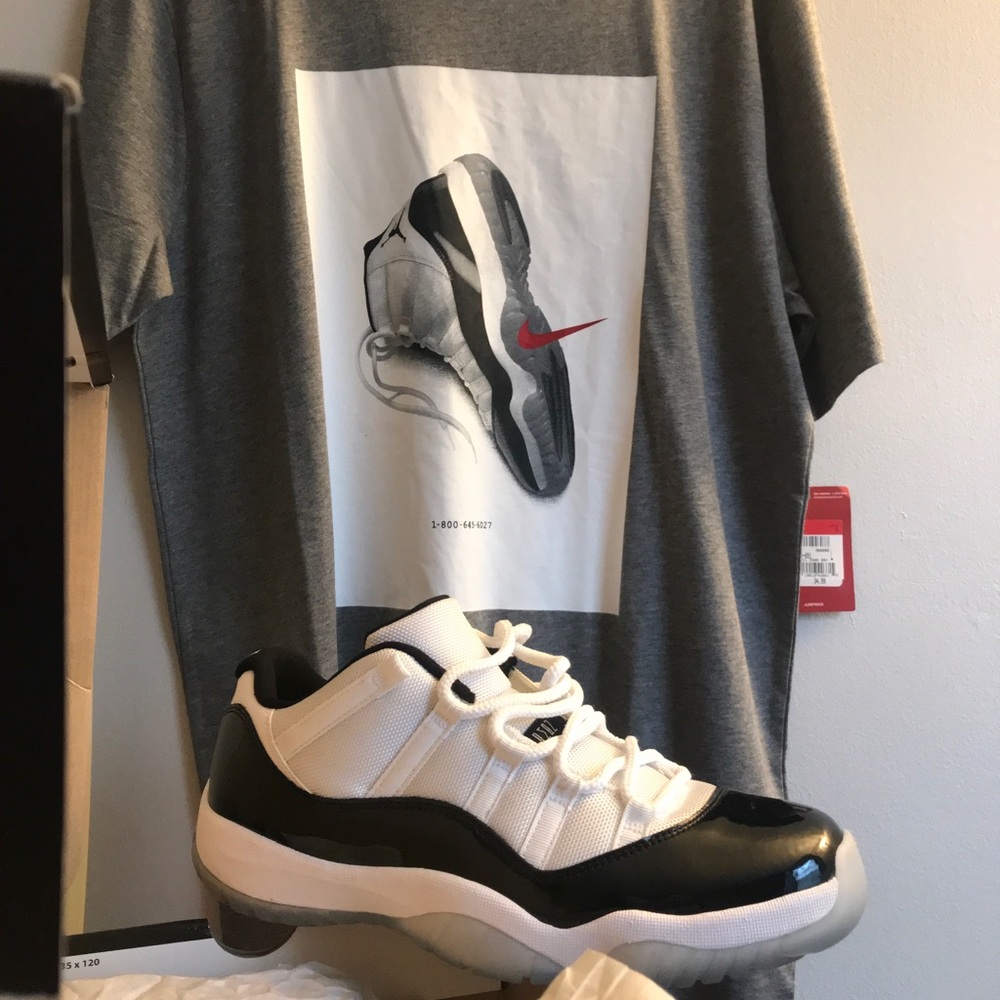 Jordan Concord Low Size 10 and Large Concord Shirt